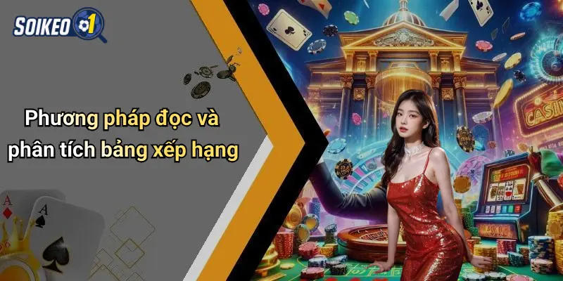 Phương pháp đọc và phân tích bảng xếp hạng