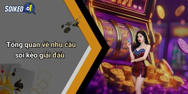 Tổng quan về nhu cầu soi kèo giải đấu
