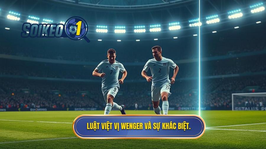 1. Luật việt vị Wenger và sự khác biệt.