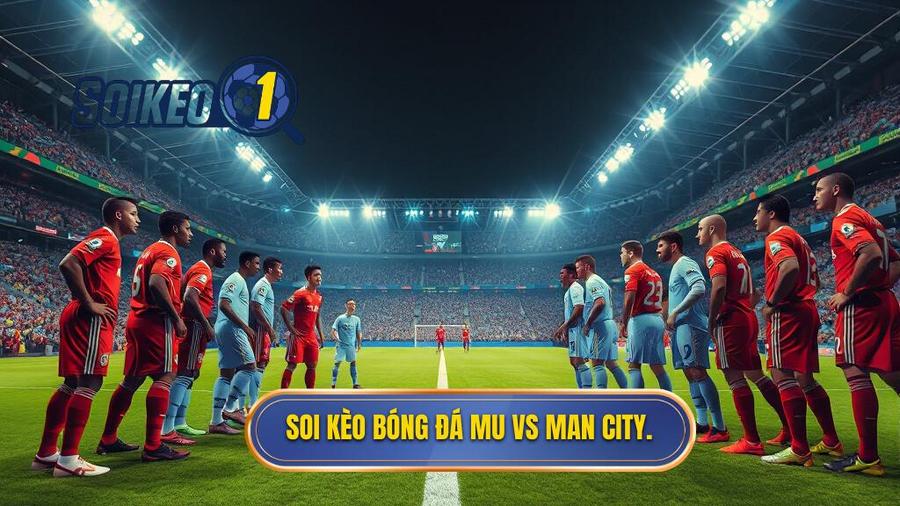 Soi kèo bóng đá MU vs Man City.