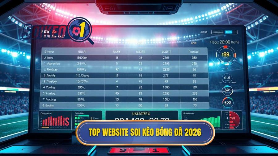 Top website soi kèo bóng đá 2026