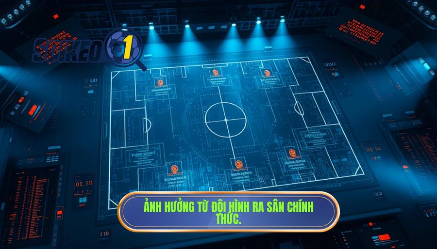 Tác động từ thông tin đội hình ra sân chính thức